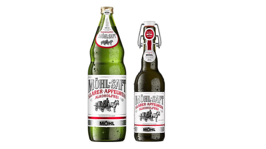 Möhl Saft, klar, alkoholfrei