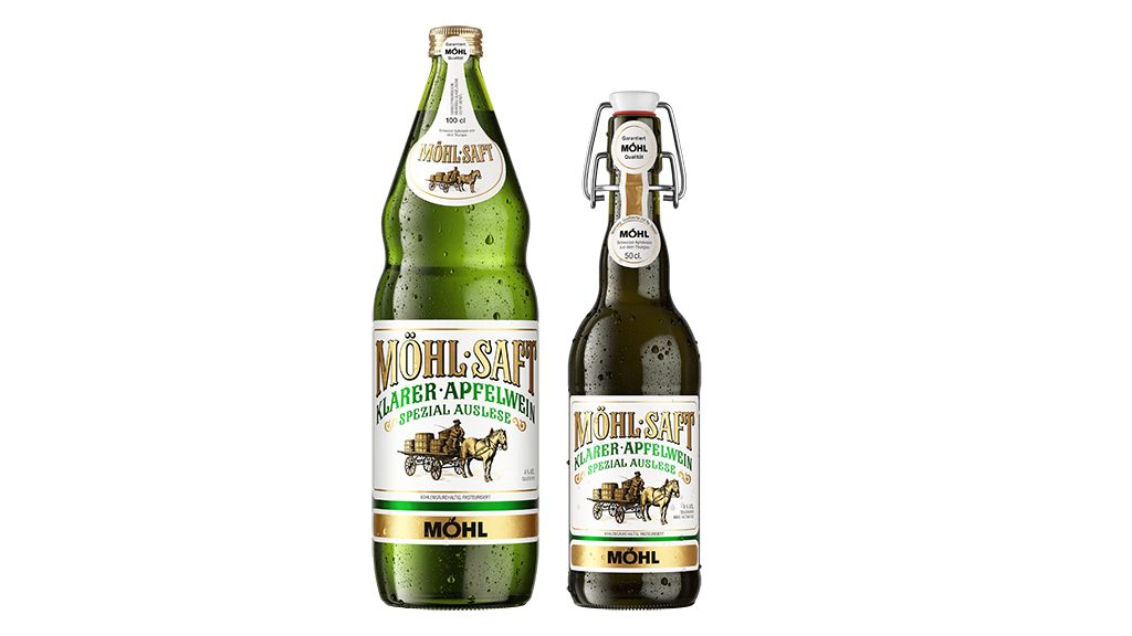 Möhl Saft, klar